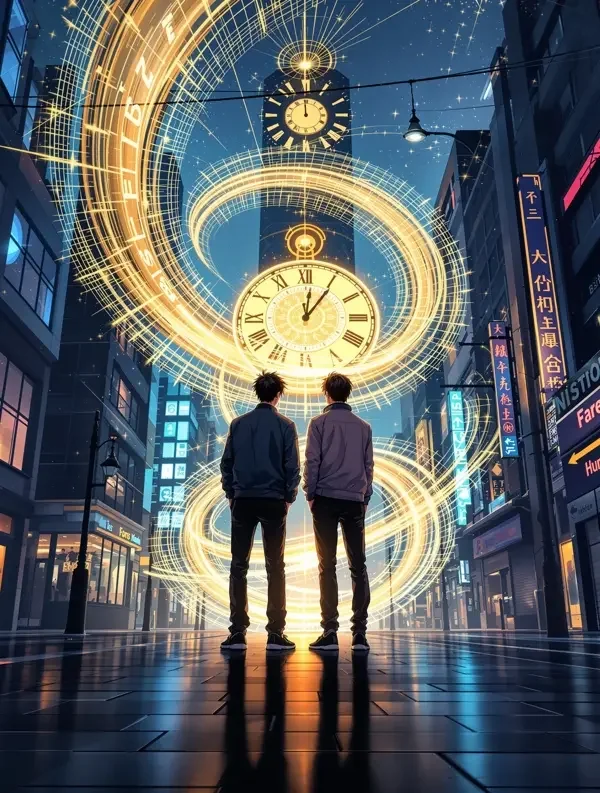 时光代理人 动漫封面